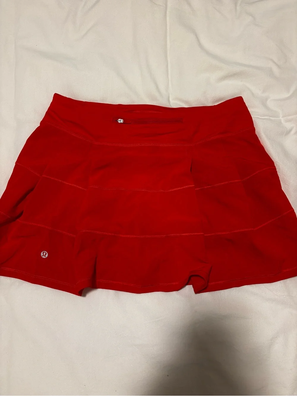 Red Active Skort for Women - Performance Tennis & Golf Shorts